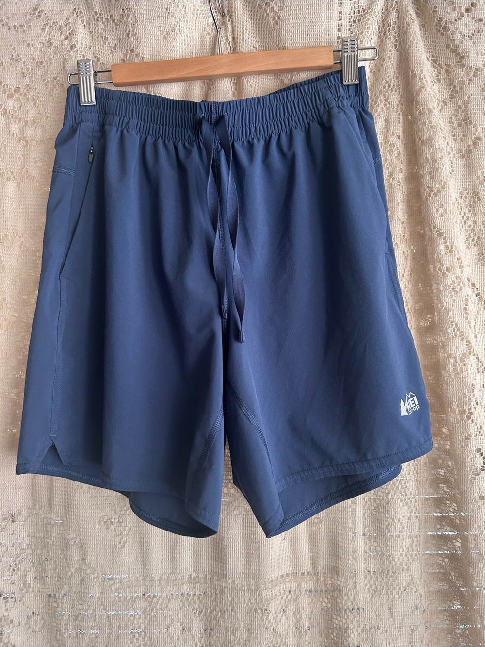 REI Co-op Lightweight Blue Active Shorts
